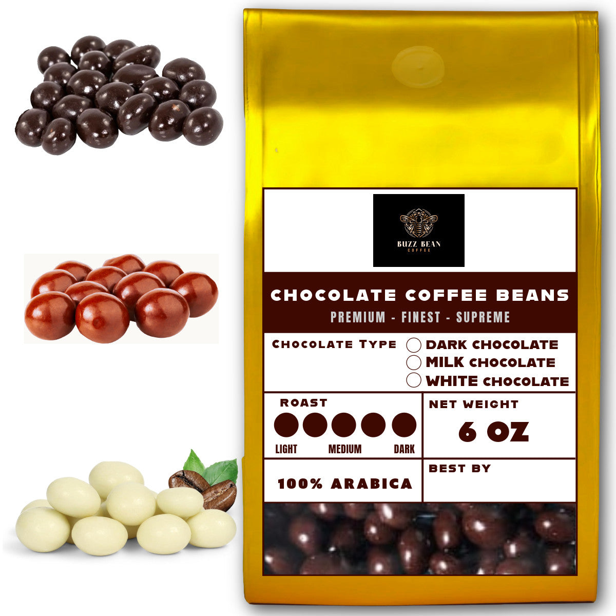 Chocolate Covered Coffee Beans Roasted Espresso Coffee Supreme Finest Artisan Beans vary from Vanuatu Sumatra Ethiopia Brazil Kenya Colombia Guatemala Burundi Costa Rica East Java El Salvador Honduras etc